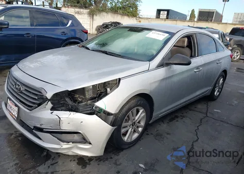 2015 Hyundai Sonata Se из США, поврежденный, VIN 5NPE24AF9FH163624